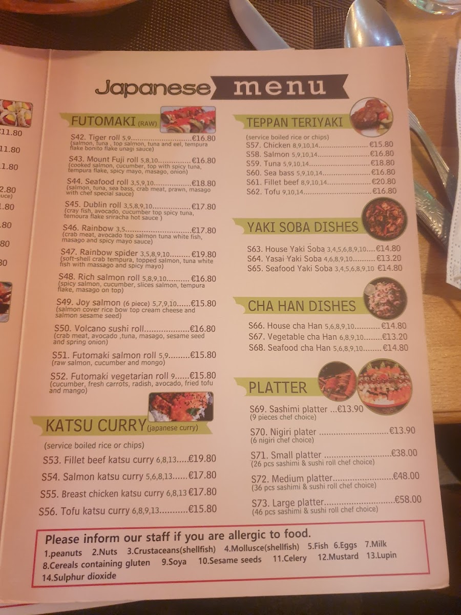 Menu Izumi Japanese Sushi & Chinese-6