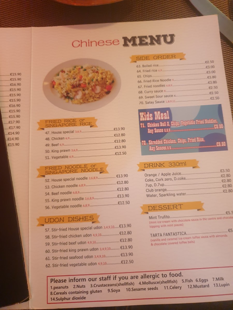 Menu Izumi Japanese Sushi & Chinese-8