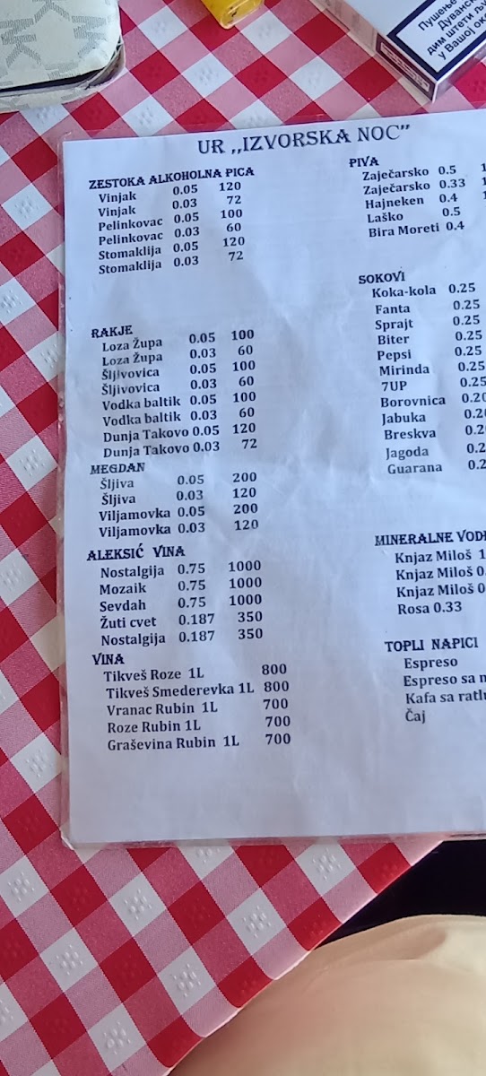 Menu Izvorska Noc-10