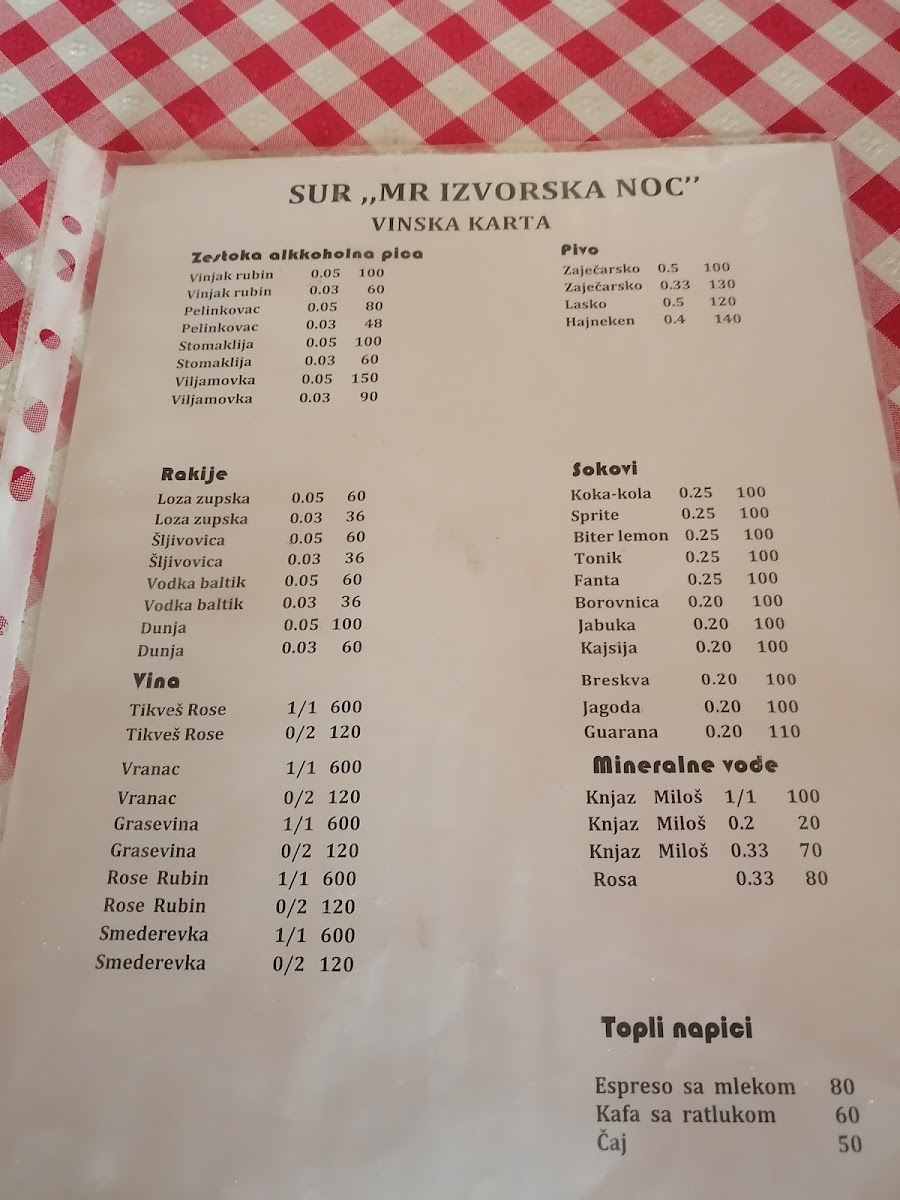 Menu Izvorska Noc-7
