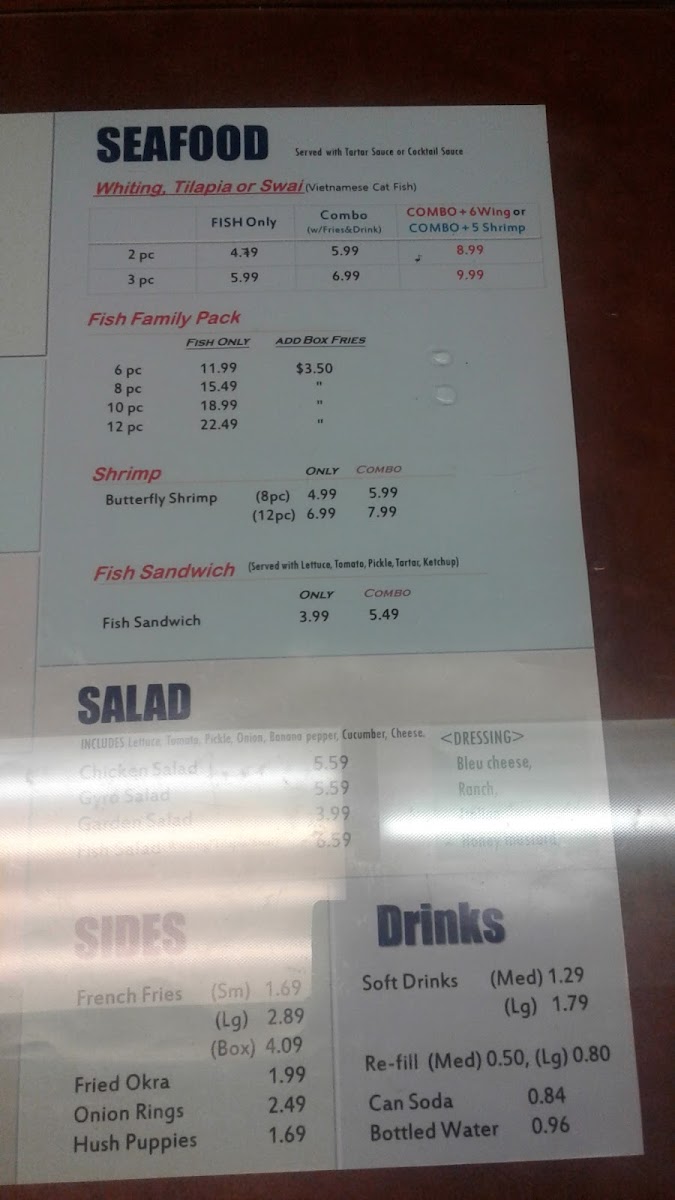 Menu J Buffalo Wings-3