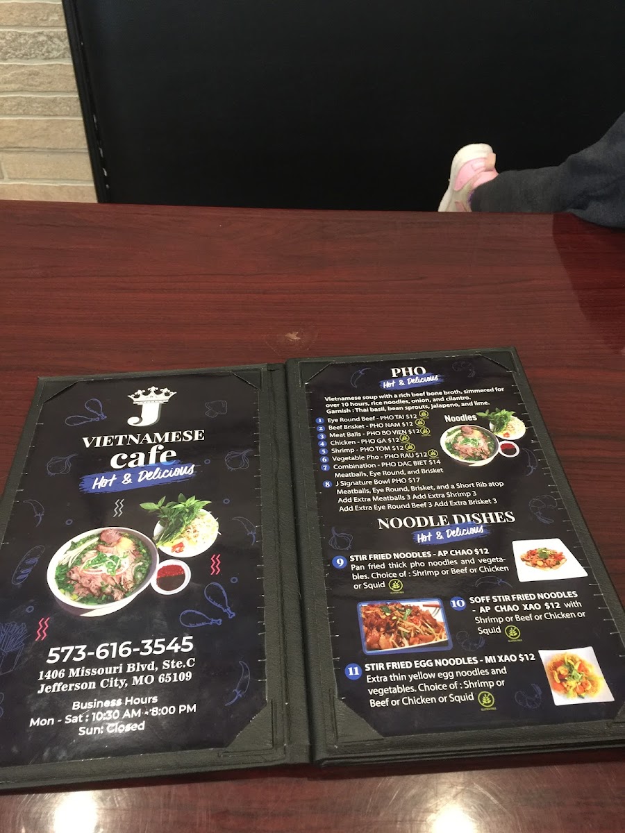 Menu J Cafe Boba Tea & Sandwich-1