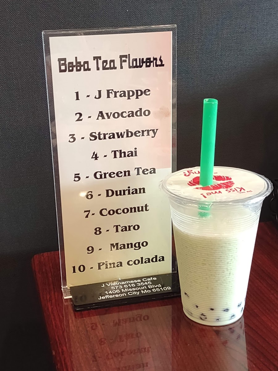 Menu J Cafe Boba Tea & Sandwich-10