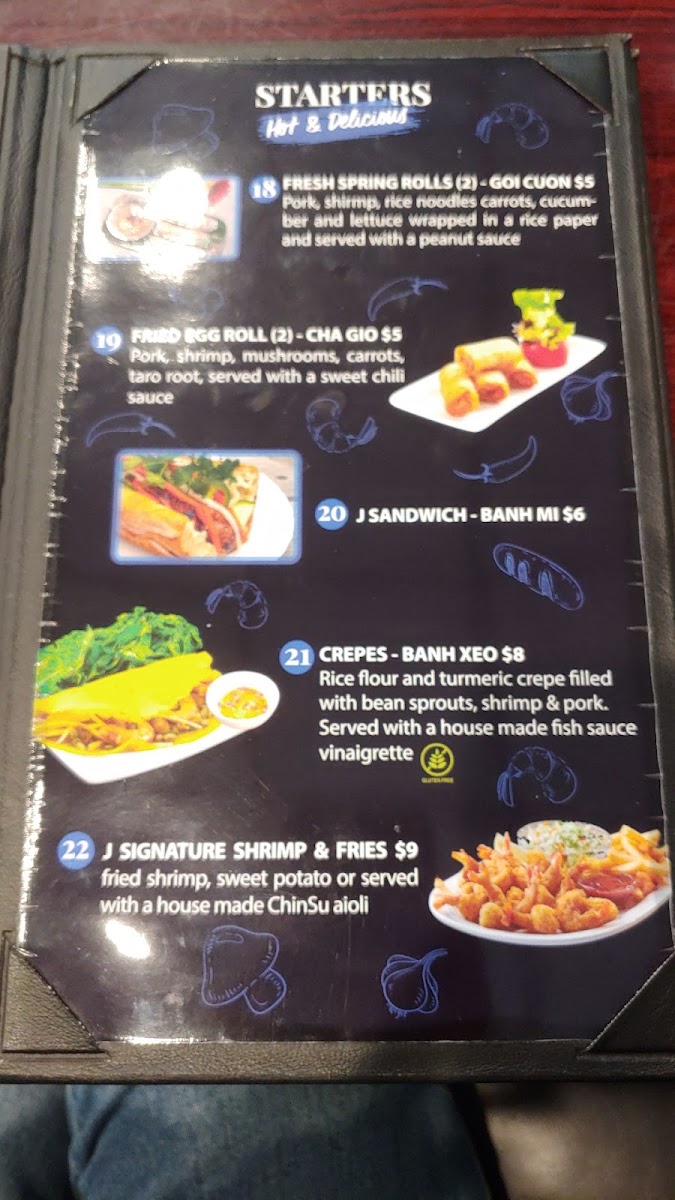 Menu J Cafe Boba Tea & Sandwich-4