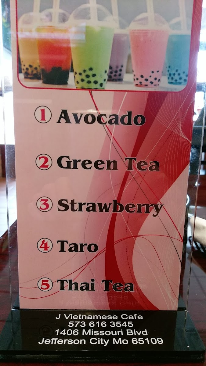 Menu J Cafe Boba Tea & Sandwich-6