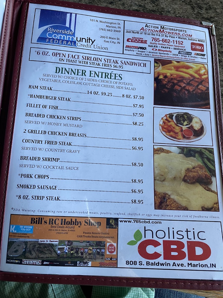 Menu J & L Breakfast House-1