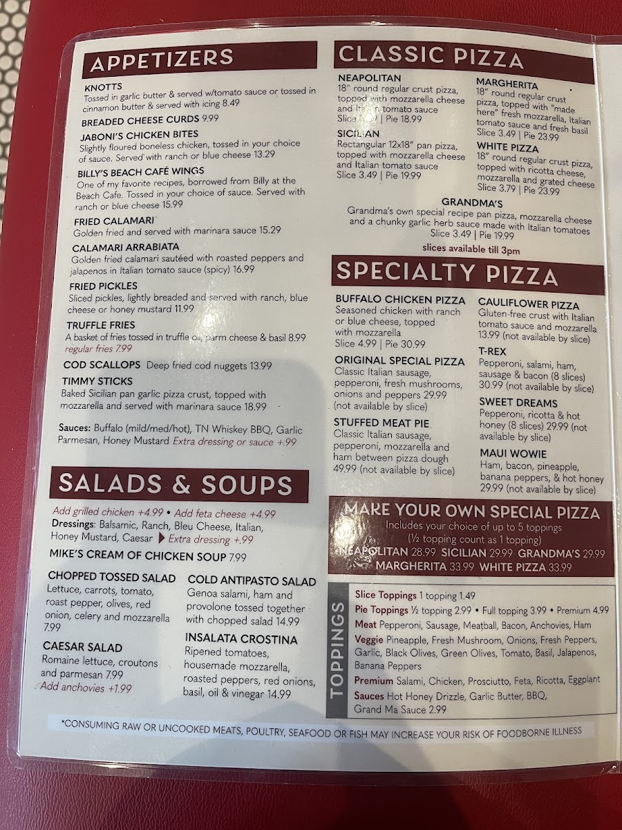 Menu Jaboni's Pizzeria Kingston Pike-3