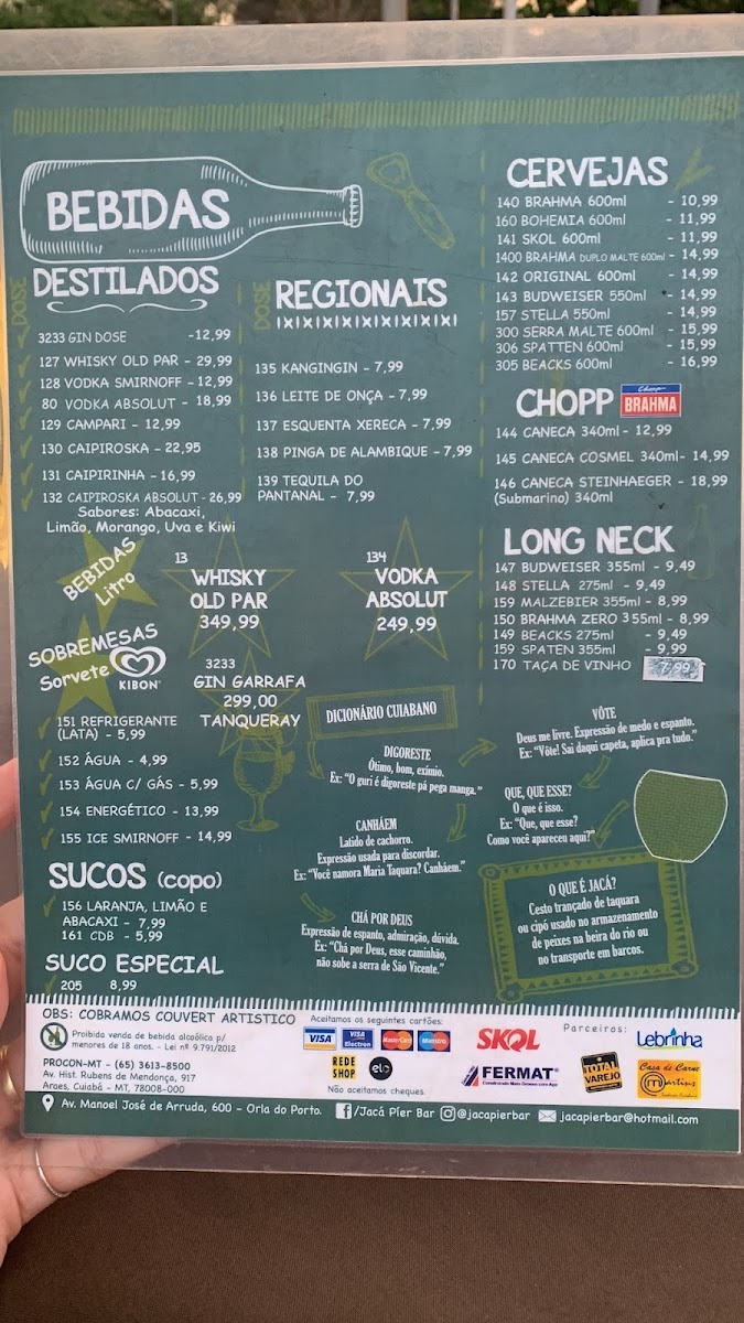 Menu Jacá Pier Bar-2