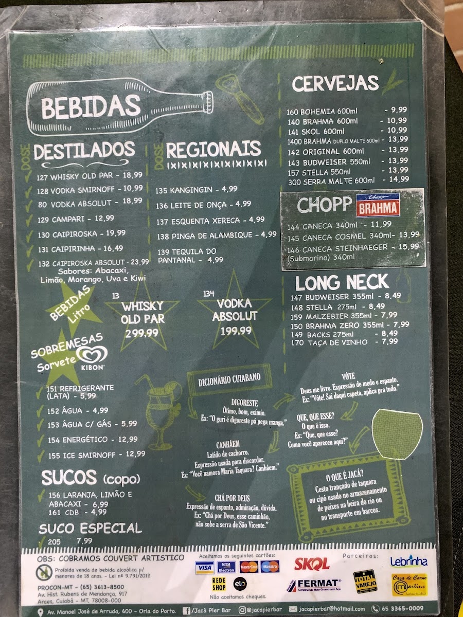Menu Jacá Pier Bar-3