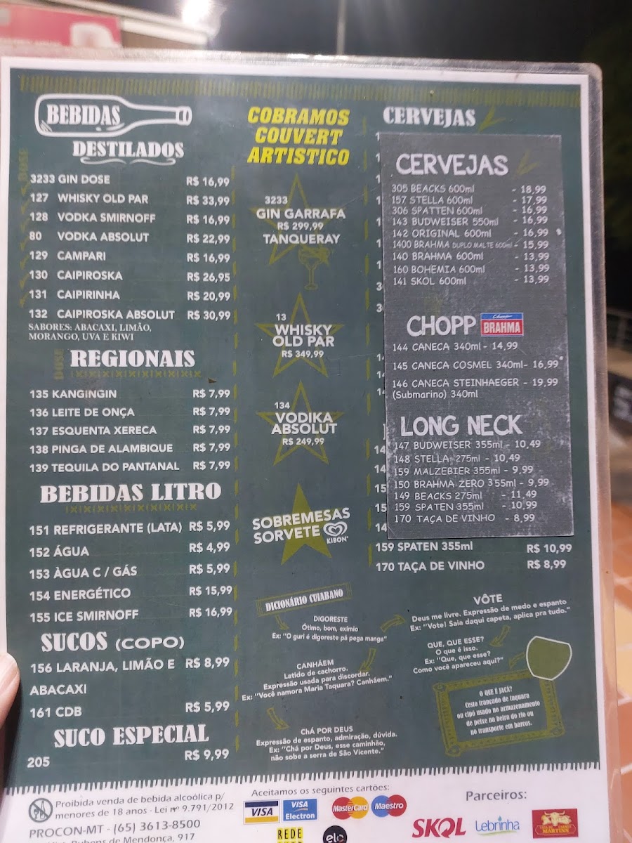 Menu Jacá Pier Bar-6