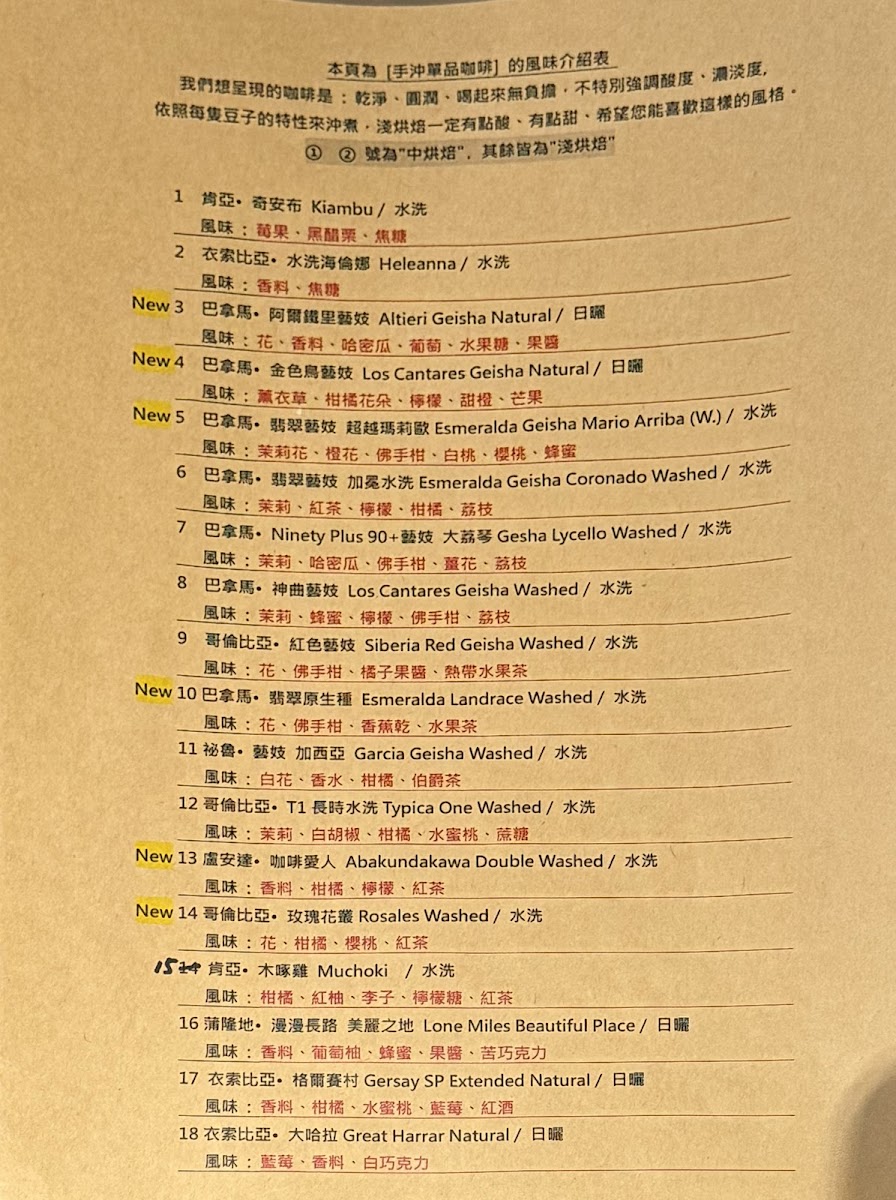Menu Jack & Nana Coffee Store-1
