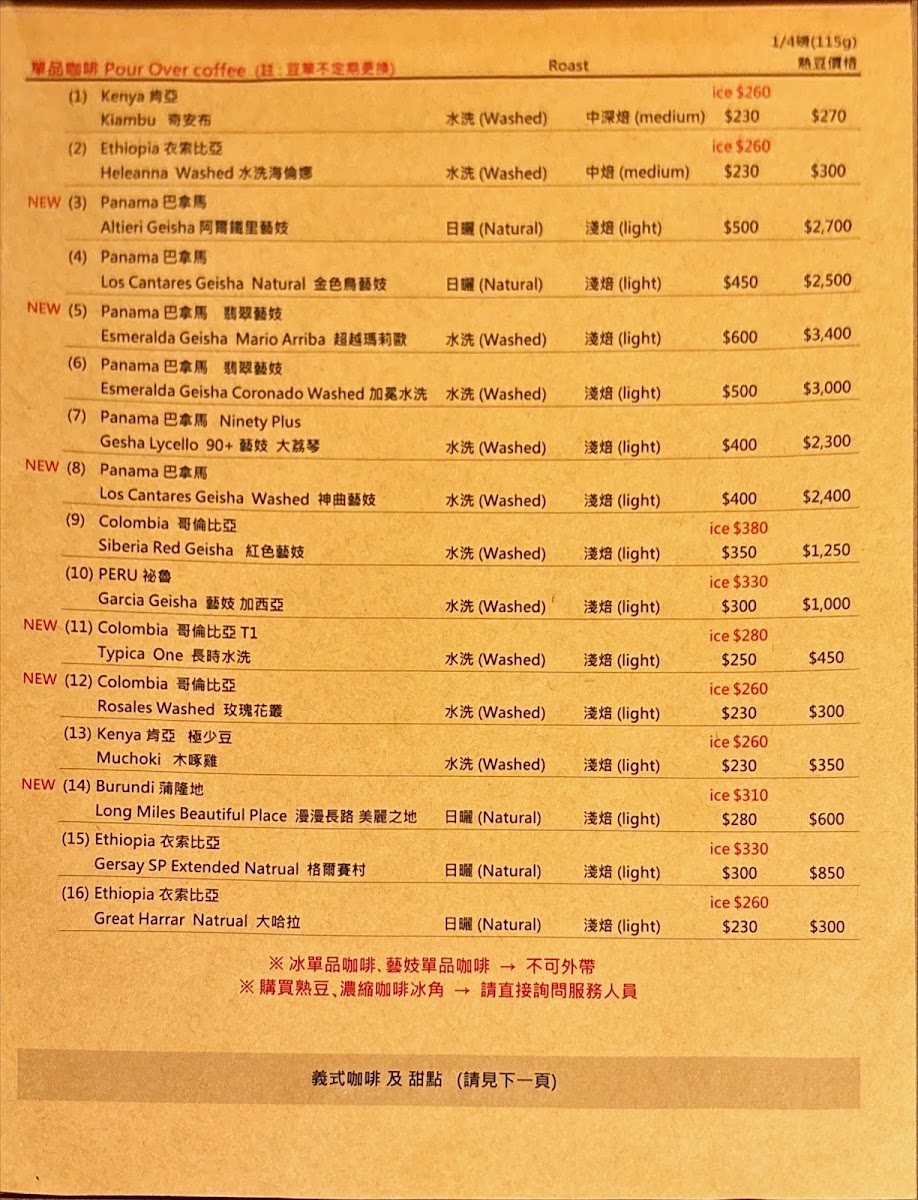 Menu Jack & Nana Coffee Store-2
