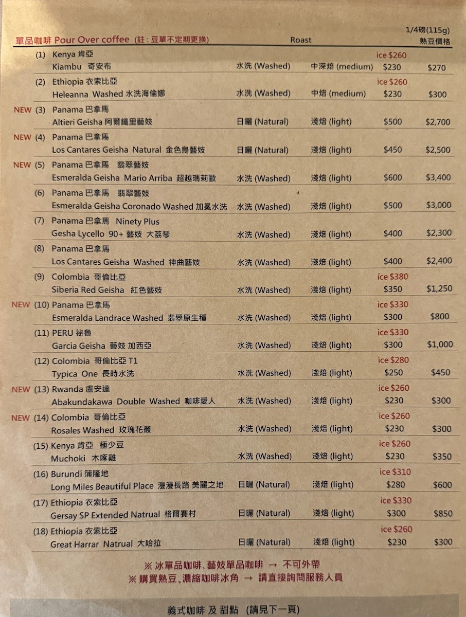 Menu Jack & Nana Coffee Store-3