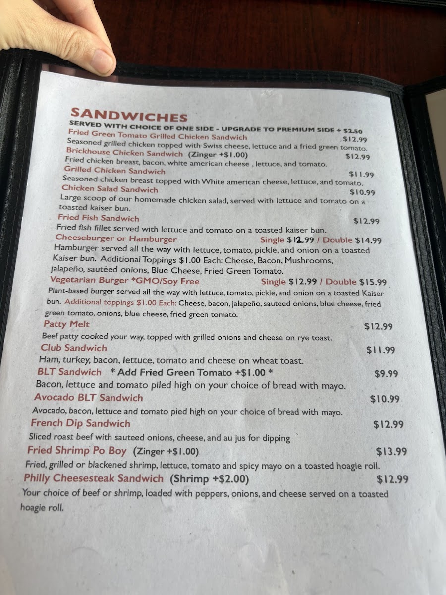 Menu Jackie's Brickhouse Eatery-7