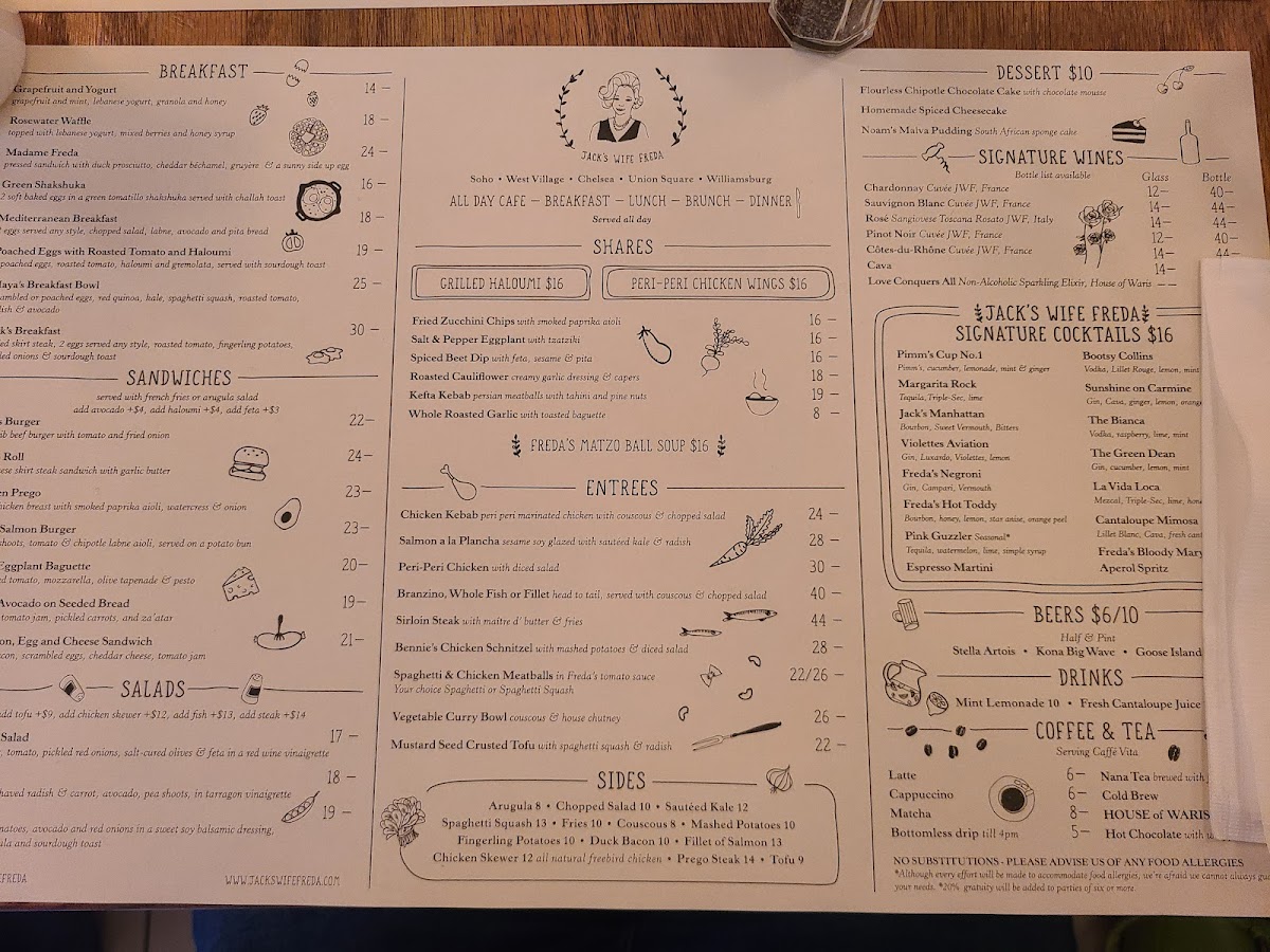 Menu Jack's Wife Freda-8