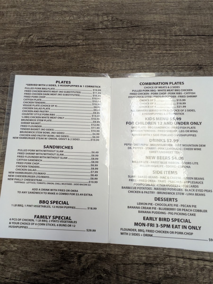 Menu Jackson's Big Oak Barbecue-5