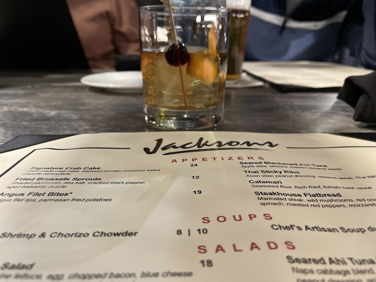 Menu Jacksons Restaurant + Bar Monaca-1
