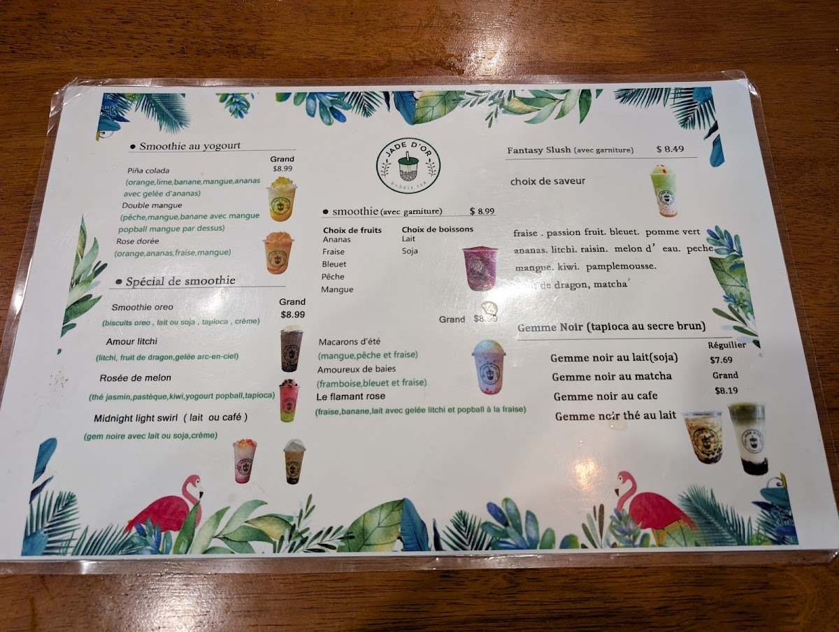 Menu Jade D’Or-1