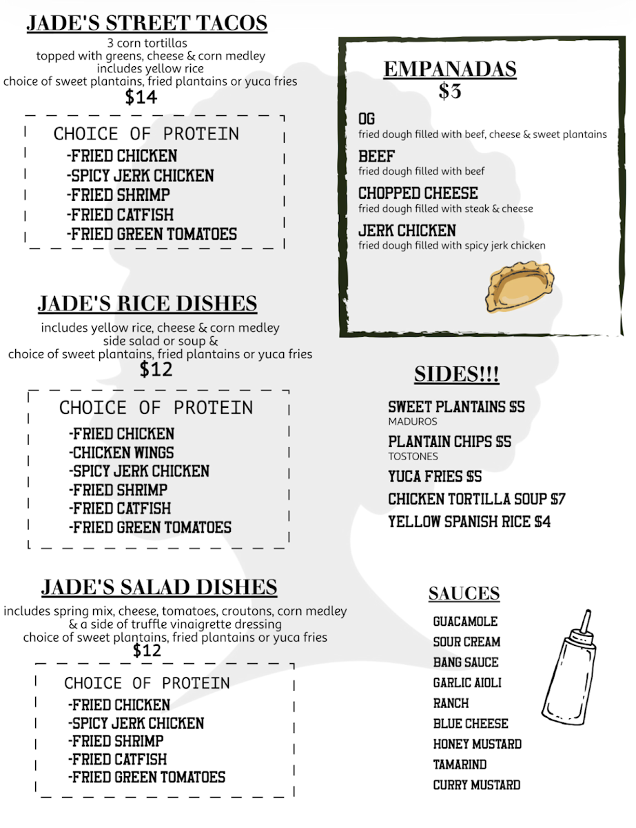 Menu Jade’S-3
