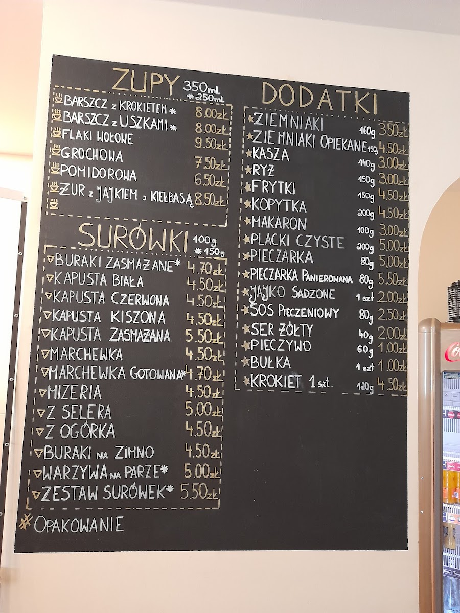 Menu Jadłodajnia Romana-10
