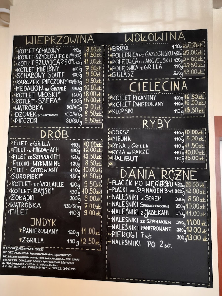 Menu Jadłodajnia Romana-5