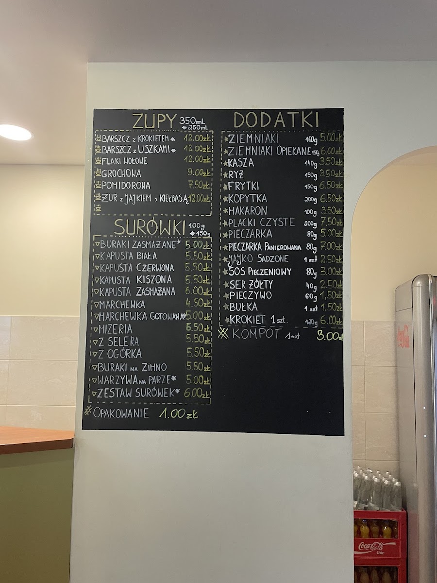 Menu Jadłodajnia Romana-6
