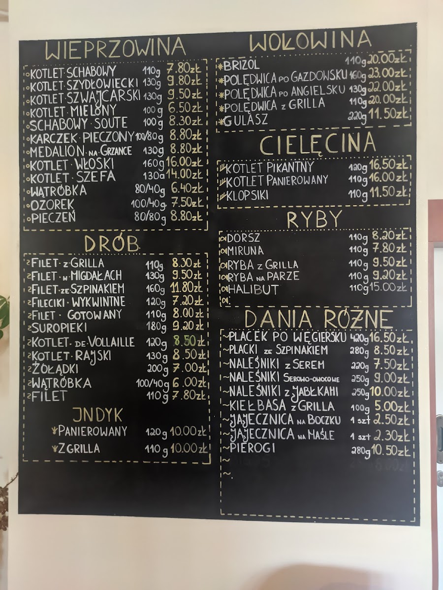 Menu Jadłodajnia Romana-8