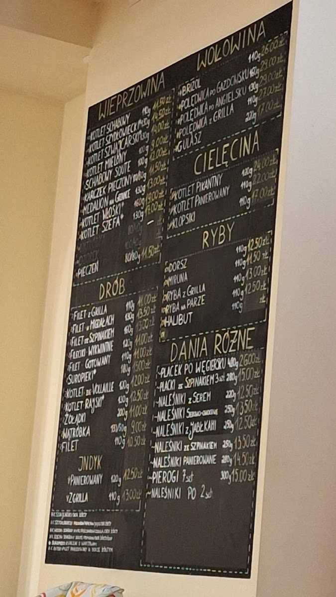 Menu Jadłodajnia Romana-9