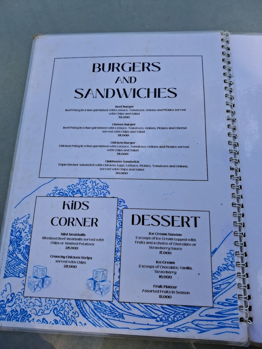 Menu Jahazi Pier-2