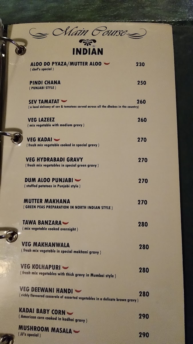 Menu Jaipur Jungle-1