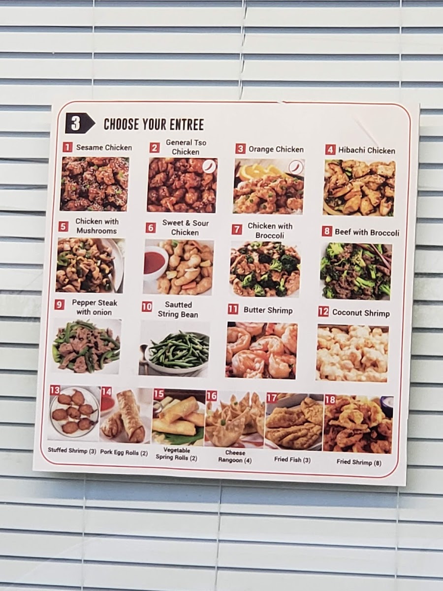 Menu Jake's Chinese Buffet-1
