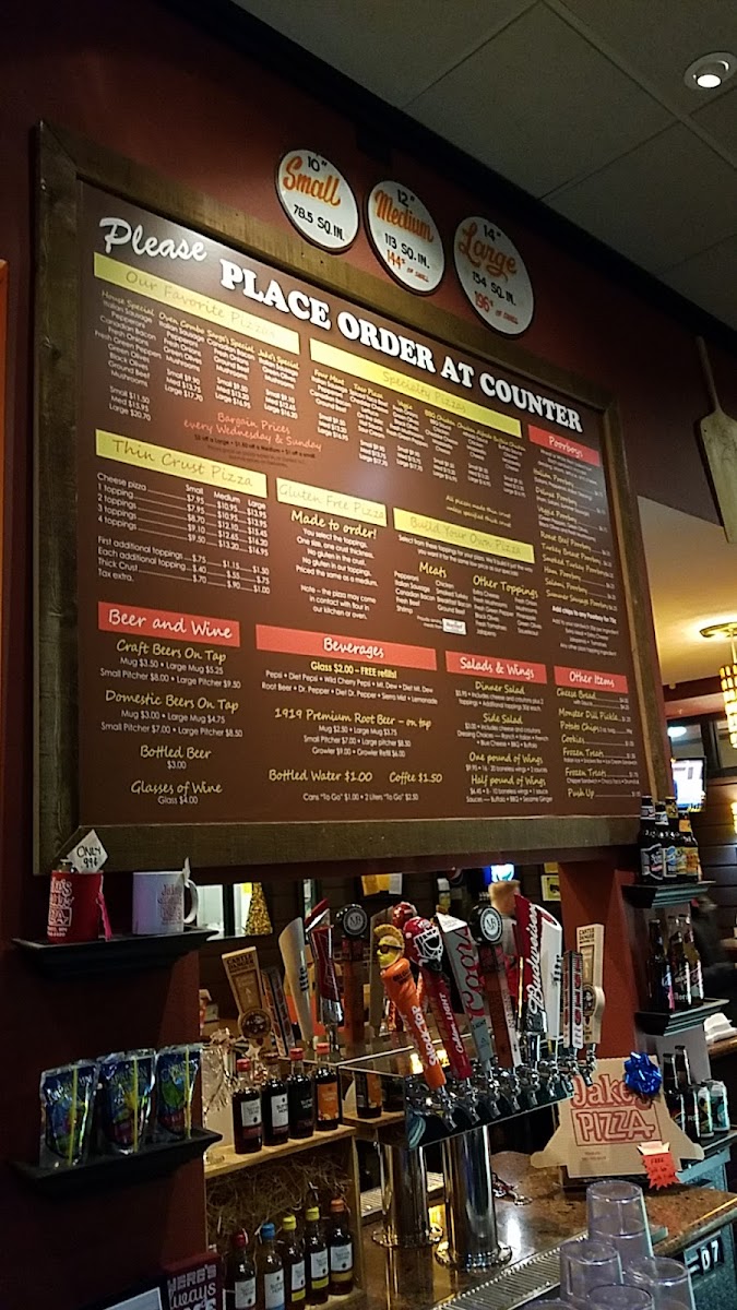 Jake's Stadium Pizza Menu-3