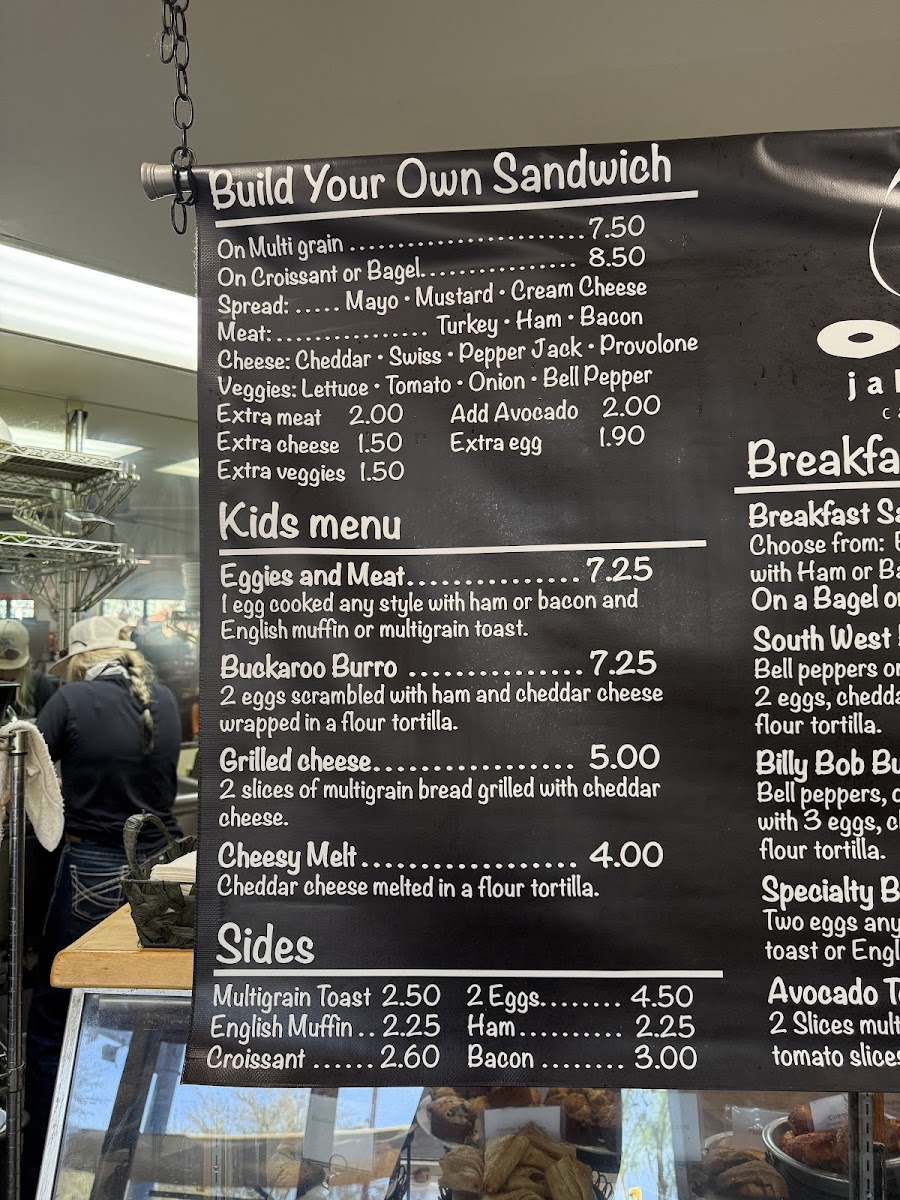 Menu Jakey Leigh's Café Bakery-6