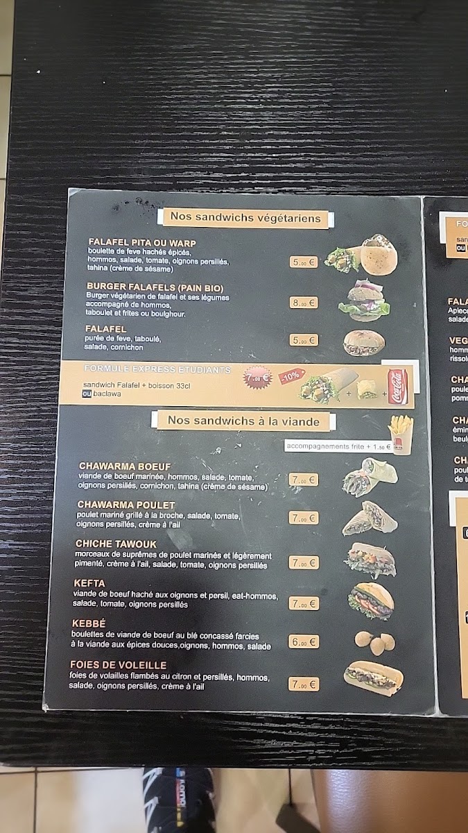 Menu Jalaloh Falafel Égyptien-6