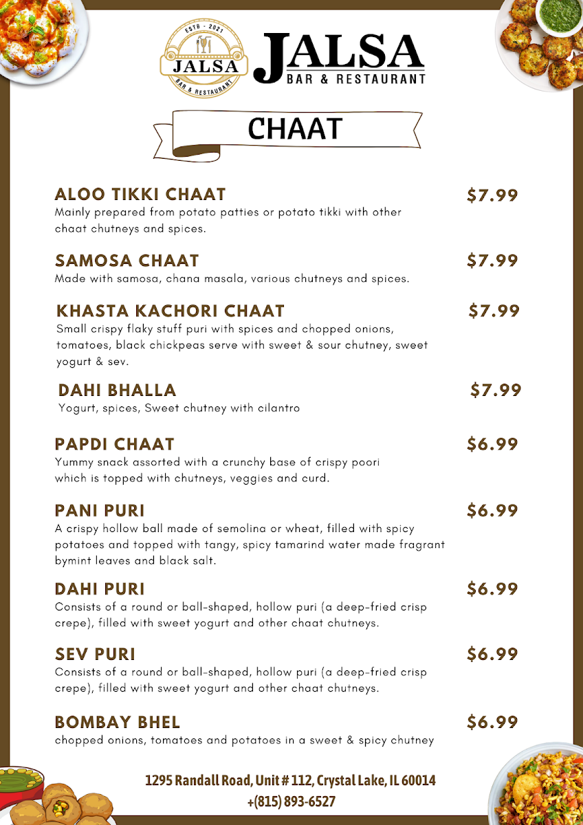 Menu Jalsa Indian Bar And Restaurant-6