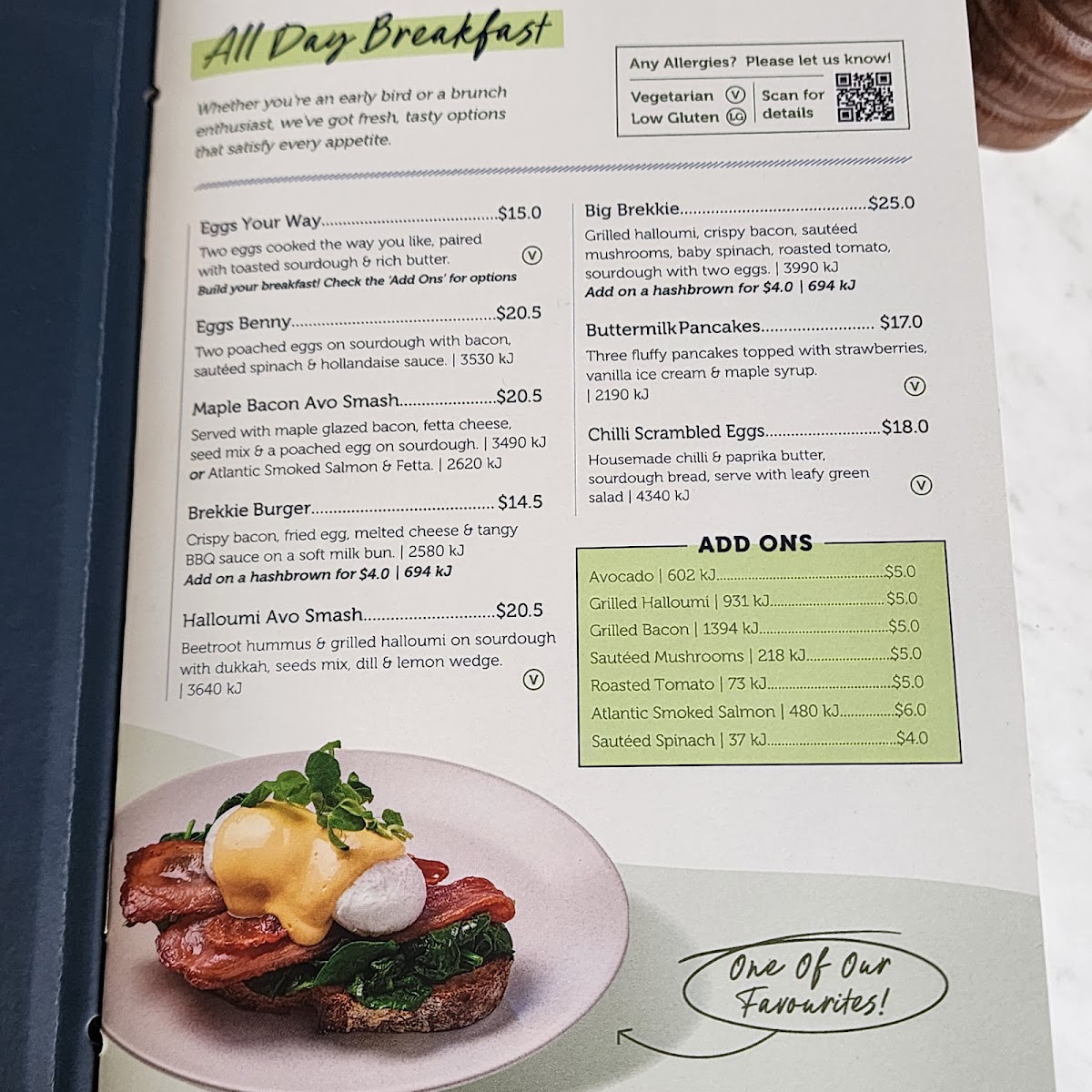 Menu Jamaica Blue Fountain Gate-1