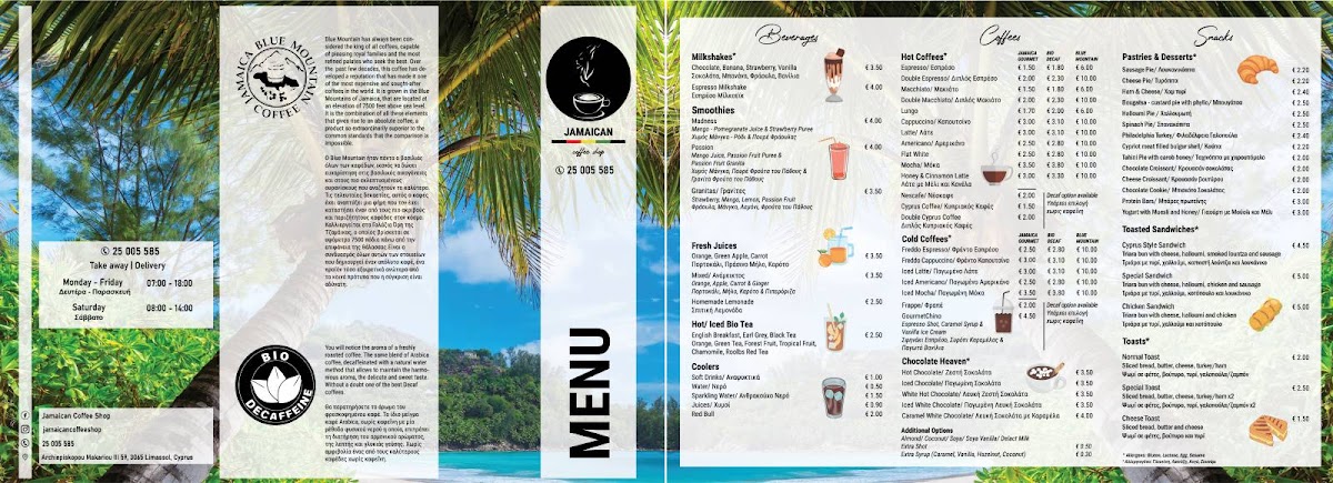 Menu Jamaican Coffee Shop-3