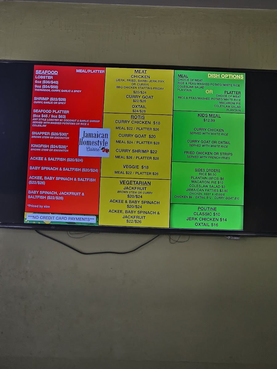 Menu Jamaican Homestyle Cuisine-2