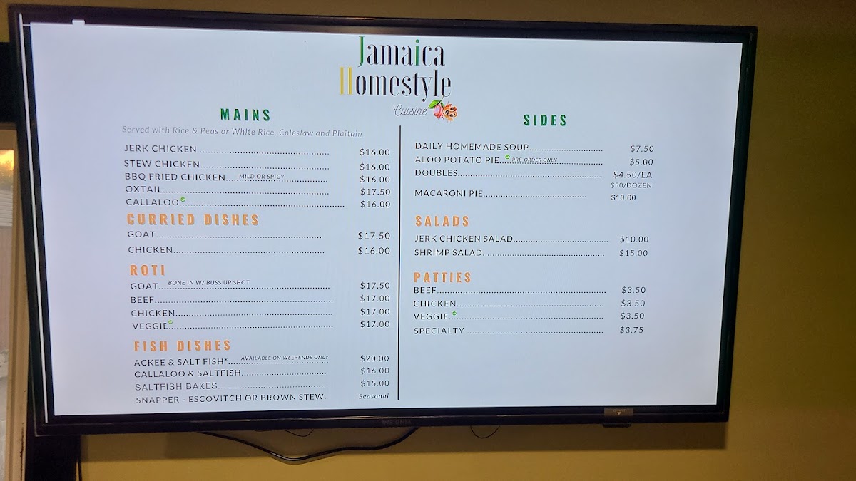 Menu Jamaican Homestyle Cuisine-4