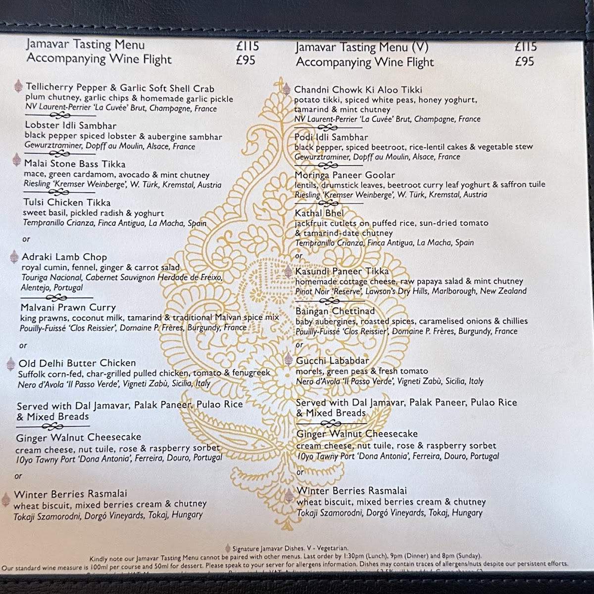 Menu Jamavar-1