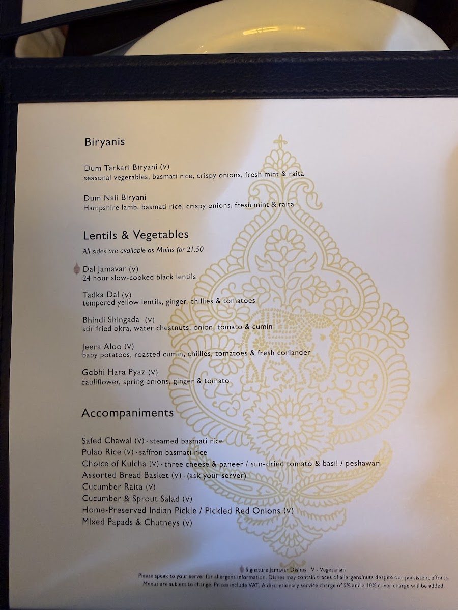 Menu Jamavar-3