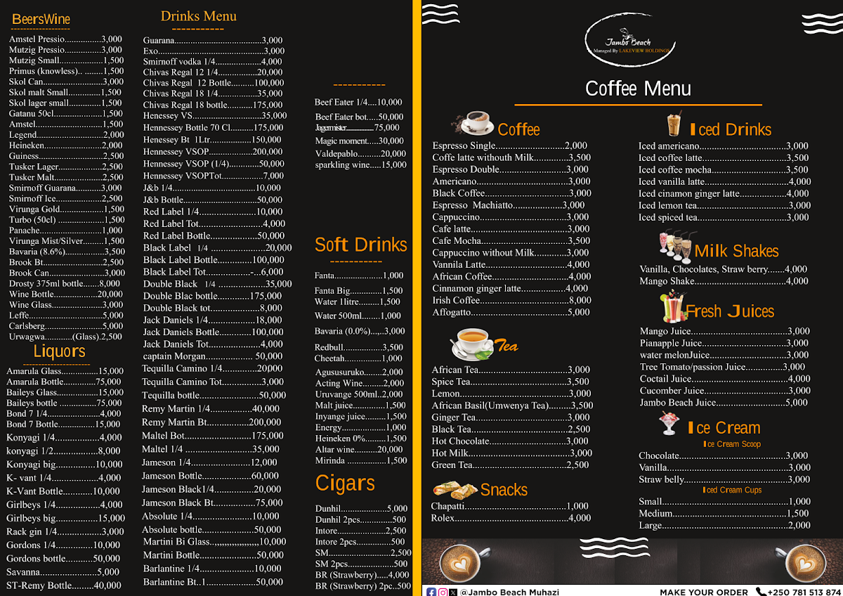 Menu Jambo Beach-1