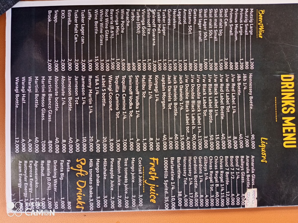 Menu Jambo Beach-8