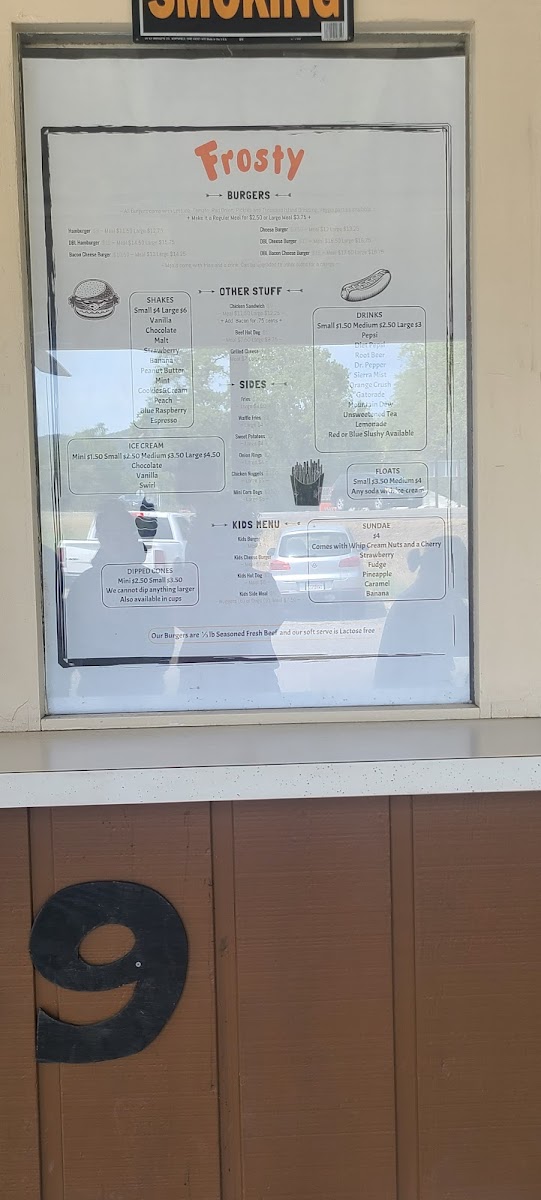 Menu Jamestown Frosty-10