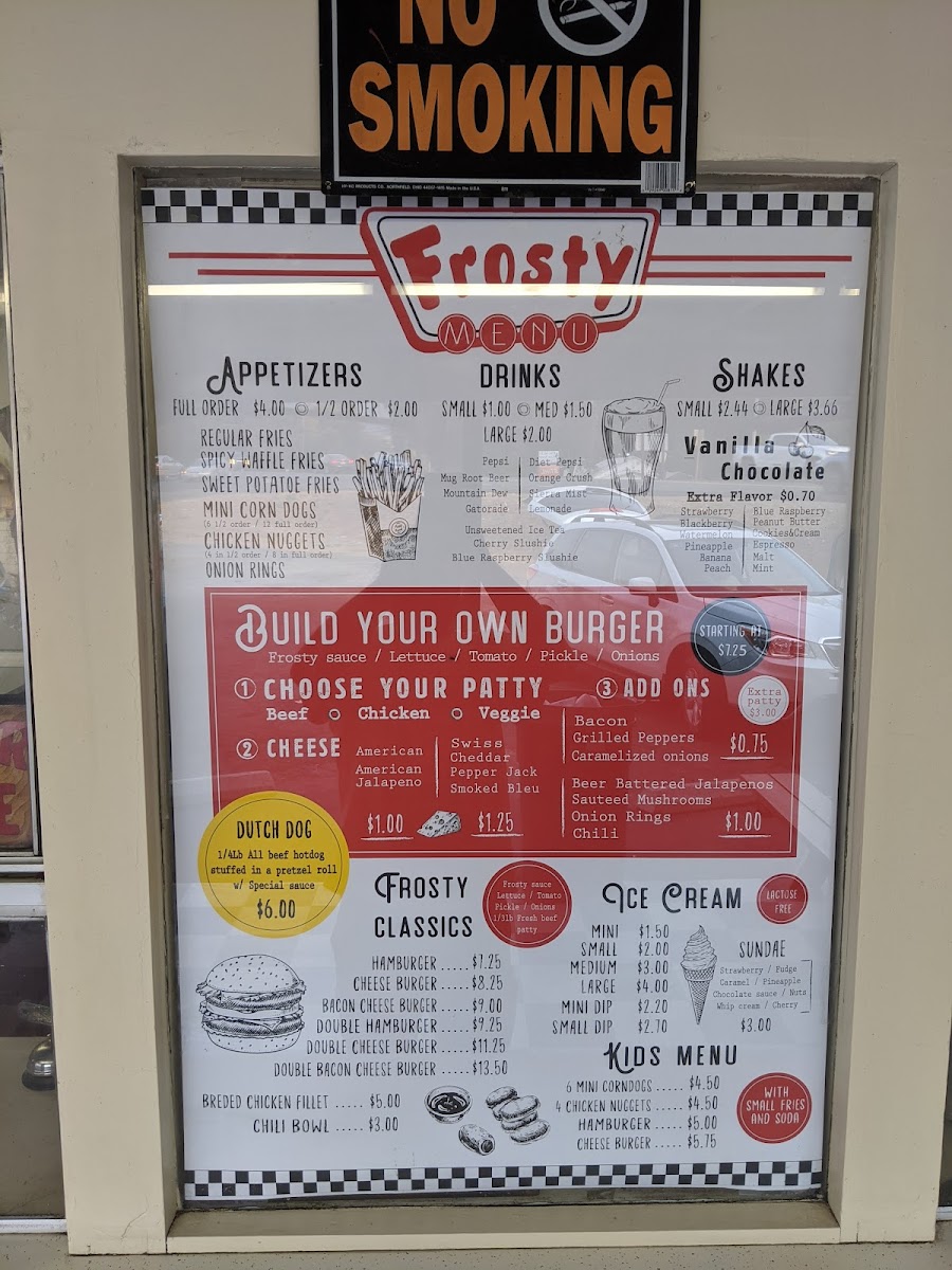 Menu Jamestown Frosty-5