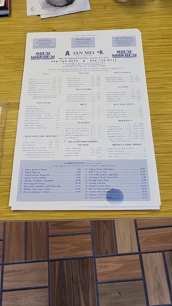 Menu Jan Mei Chinese Takeout & Delivery-5