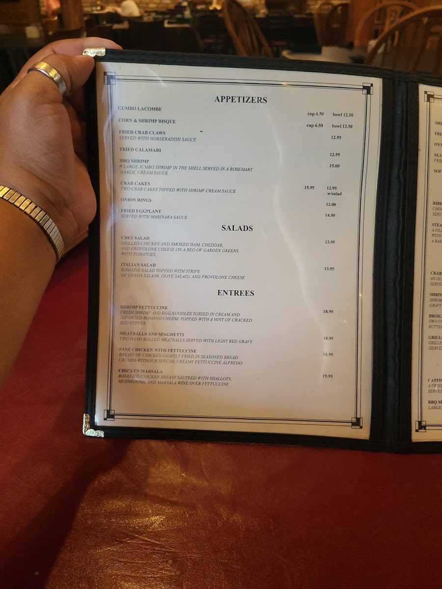 Menu Janie Brown's Restaurant-2