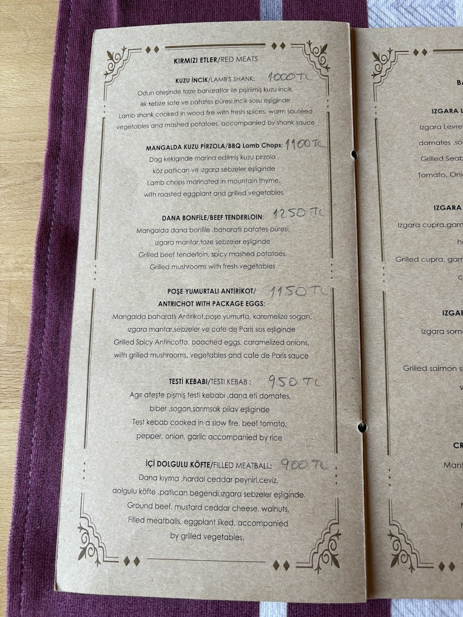 Menu Janus Cappadocia Restaurant-1