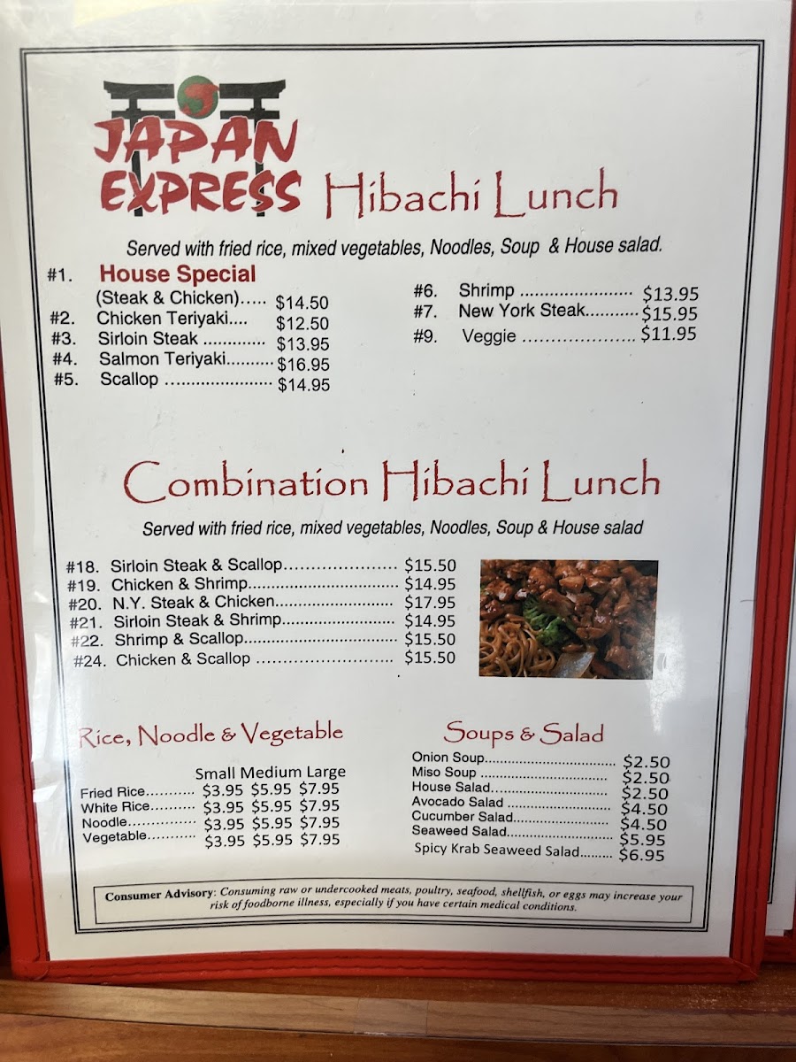 Menu Japan Express-4