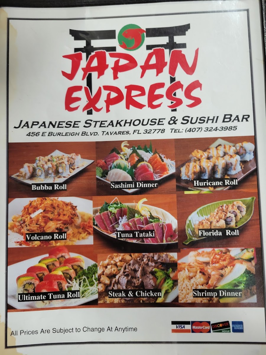 Menu Japan Express-6